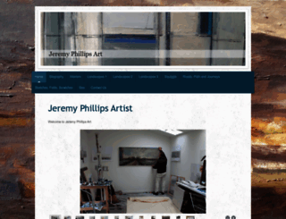 jeremyphillipsart.co.uk screenshot