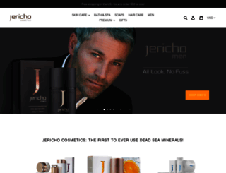 jerichocosmetics.com screenshot