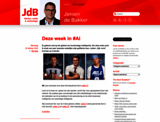 jeroendebakker.com screenshot
