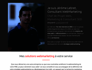 jerome-lebret.com screenshot