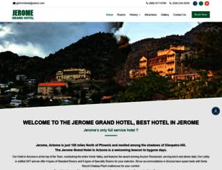 jeromegrandhotel.com screenshot