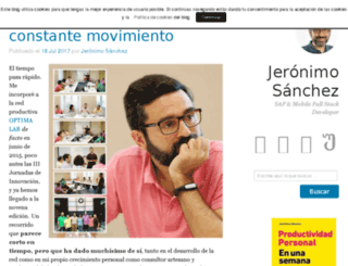 jeronimosanchez.com screenshot