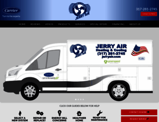jerryair.com screenshot