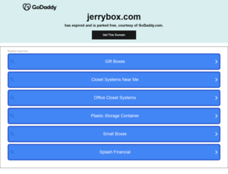 jerrybox.com screenshot