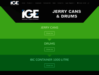 jerrycan.co.uk screenshot