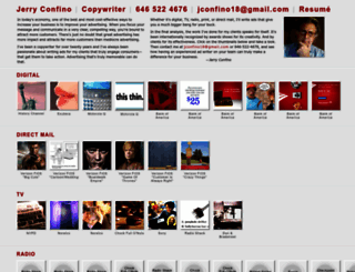 jerryconfino.com screenshot