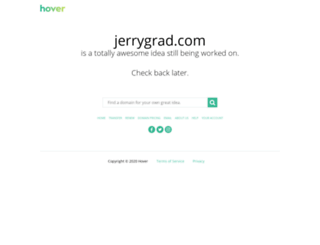 jerrygrad.com screenshot