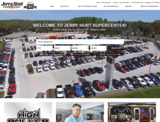 jerryhuntsupercenter.com screenshot