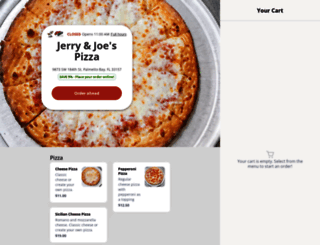 jerryjoespizza.com screenshot