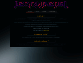 jerrypedal.com screenshot