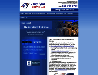 jerrypybuselectric.com screenshot