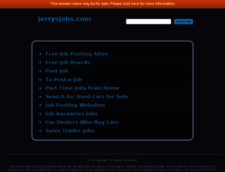 jerrysjobs.com screenshot