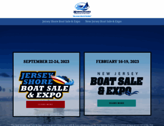 jerseyboatexpo.com screenshot