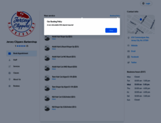 jerseyclippers.com screenshot