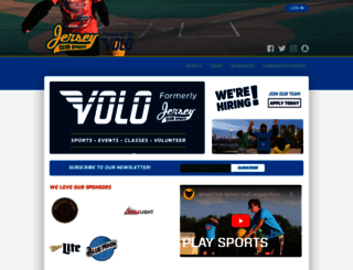 jerseyclubsports.com screenshot