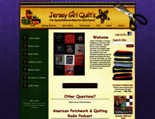 jerseygirlquilts.com screenshot