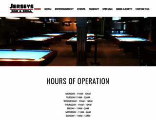 jerseysbarandgrill.ca screenshot