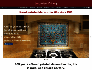 jerusalempottery.biz screenshot