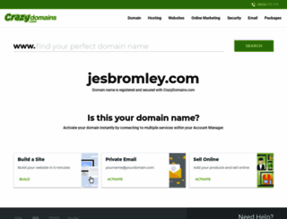 jesbromley.com screenshot