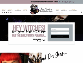 jesscarlson.com screenshot
