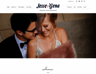 jesseandgena.com screenshot