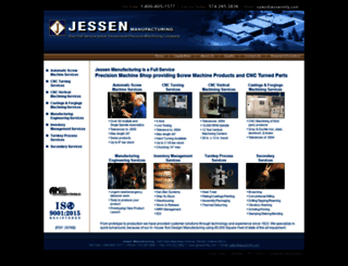 jessenmfg.com screenshot