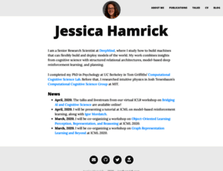 jesshamrick.com screenshot