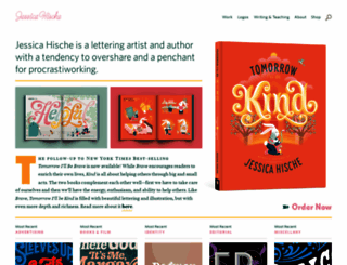jessicahische.com screenshot
