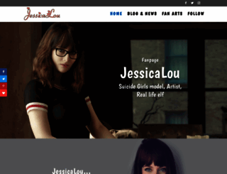 jessicalousg.com screenshot