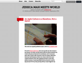 jessicamah.com screenshot