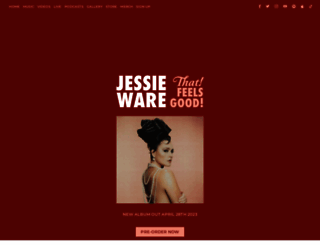 jessieware.com screenshot