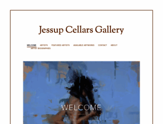 jessupcellarsgallery.com screenshot