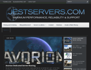 jestservers.com screenshot