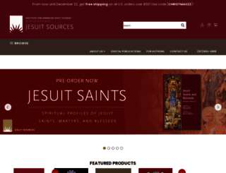 jesuitsources.bc.edu screenshot