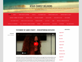 jesuschristdelivers.com screenshot