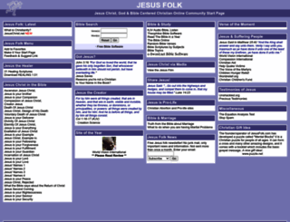 jesusfolk.com screenshot