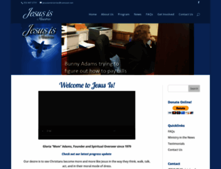 jesusis.com screenshot