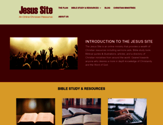 jesussite.com screenshot
