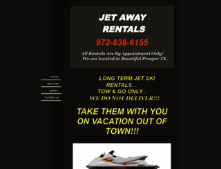 jetawayrentals.com screenshot