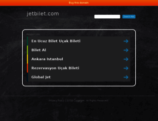jetbilet.com screenshot