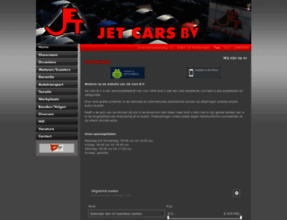 jetcars.nl screenshot