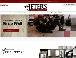 jeterscarpet.com screenshot