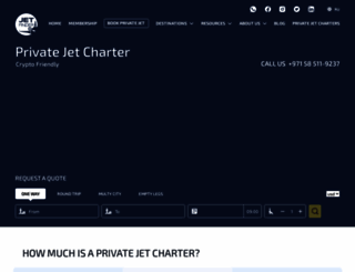 jetfinder.com screenshot