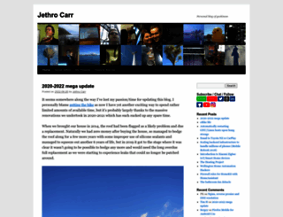 jethrocarr.com screenshot