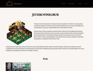jethrosfinegrub.com screenshot