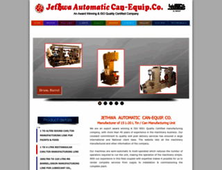 jethwamachines.com screenshot