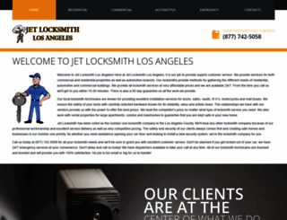 jetlocksmith-losangeles.com screenshot