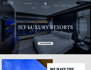 jetluxuryresorts.com screenshot