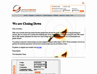 jetnumbers.com screenshot