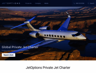jetoptionsjetcharter.com screenshot